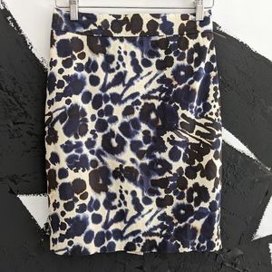 Ann Taylor printed skirt
